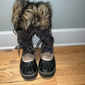 Joan of Arctic Faux Fur Waterproof Snow Boot